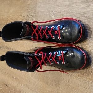 Skechers Rain Boots size 9, black